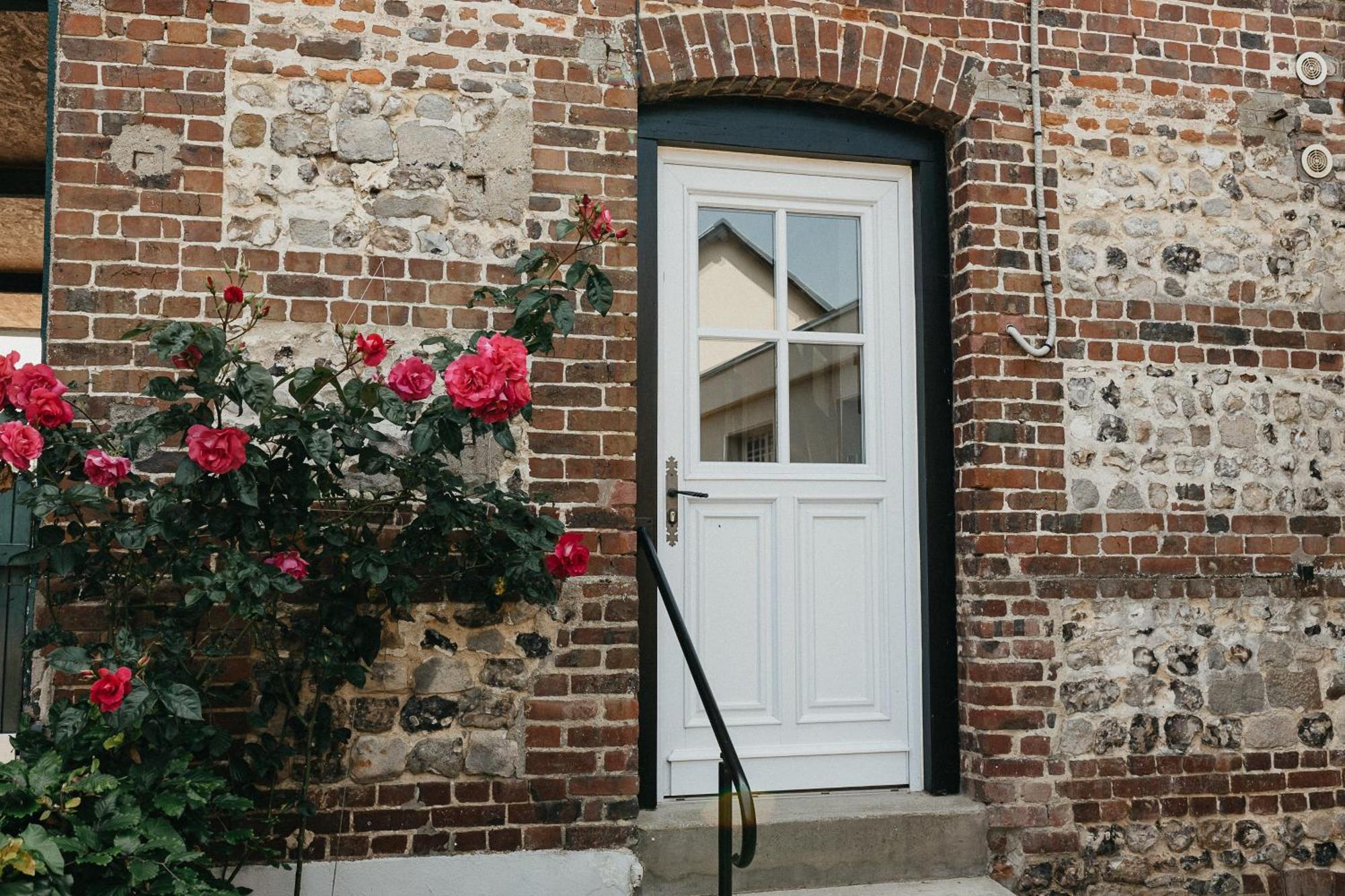 Les Fleurs De Maria Villa Le Bourg-Dun Luaran gambar